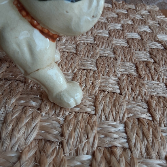 Vintage hand painted ceramic planter vases | Bulldog and Panda | both for $50 - Picture 7 of 15